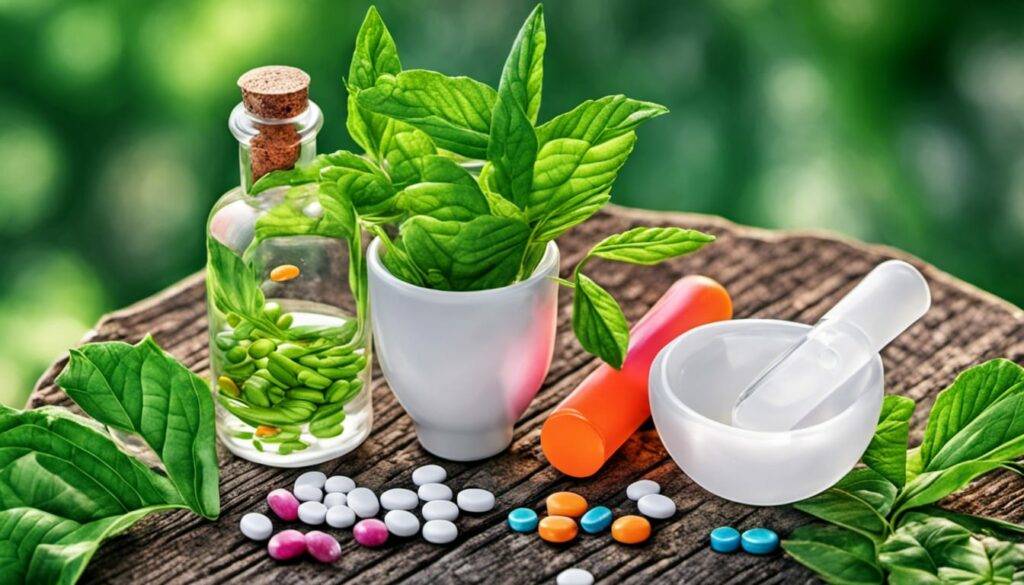 Idealized pills natural herbal drugs treatment
