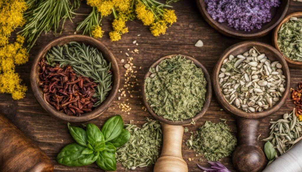 flowers seeds natural ingredients herbs and measured herbs #NAFLD #AFLD #FLD #FattyLiverAwareness #HealthyLiver #LiverHealth #HealthReport #Semaglutide #WeightLoss